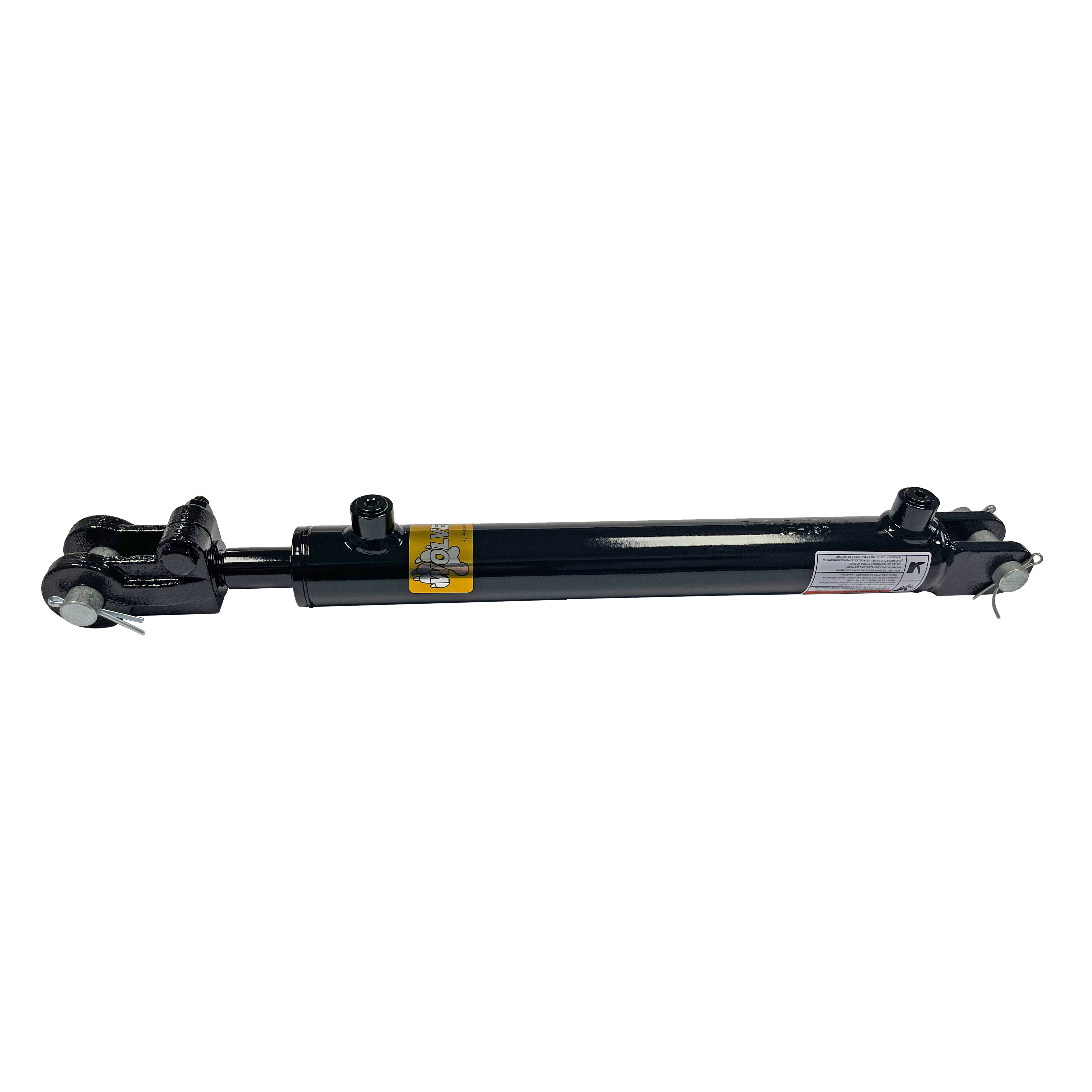 1.5 bore x 16 stroke Clevis hydraulic cylinder, welded Clevis double acting cylinder | Prince Hydraulics