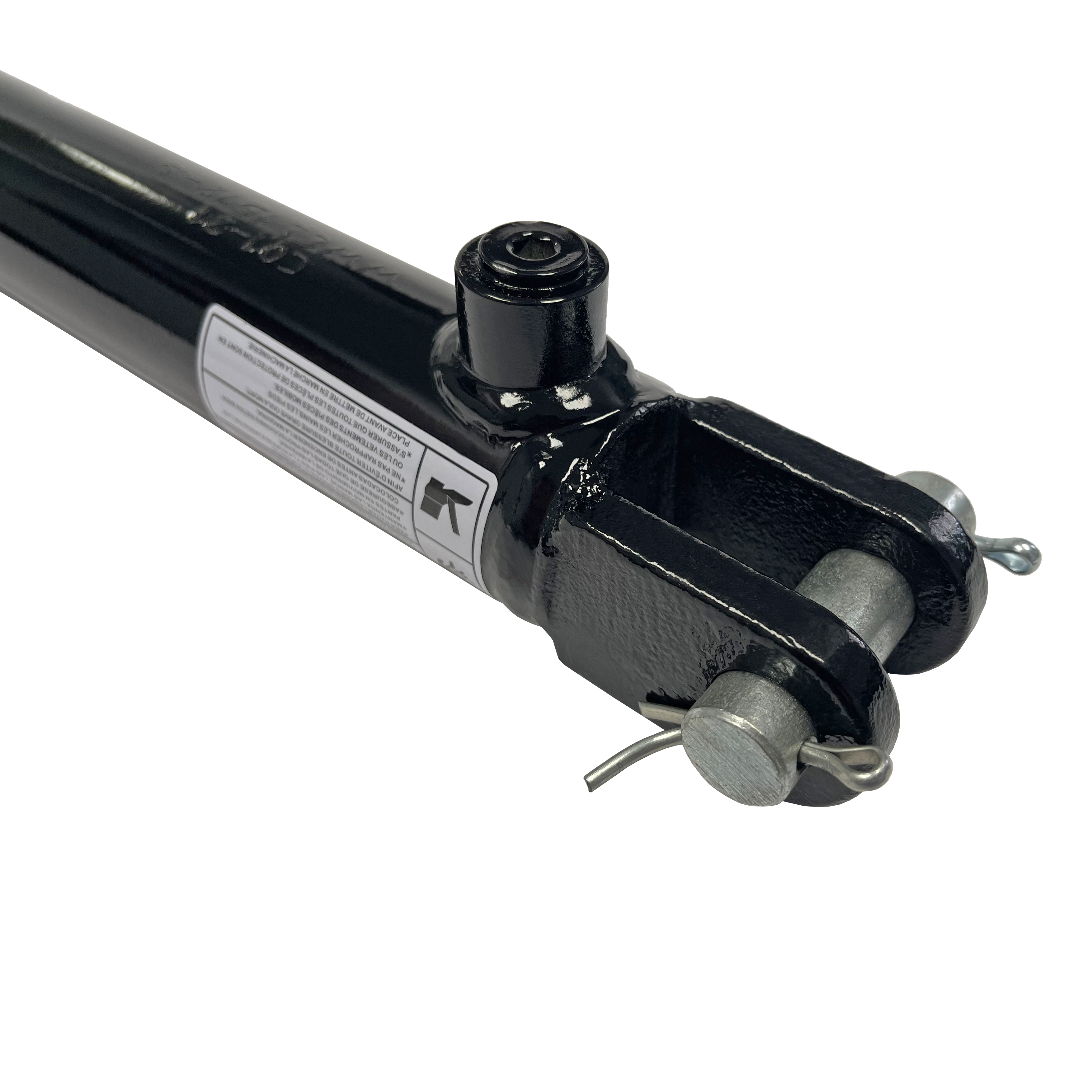 1.5 bore x 16 stroke Clevis hydraulic cylinder, welded Clevis double acting cylinder | Prince Hydraulics