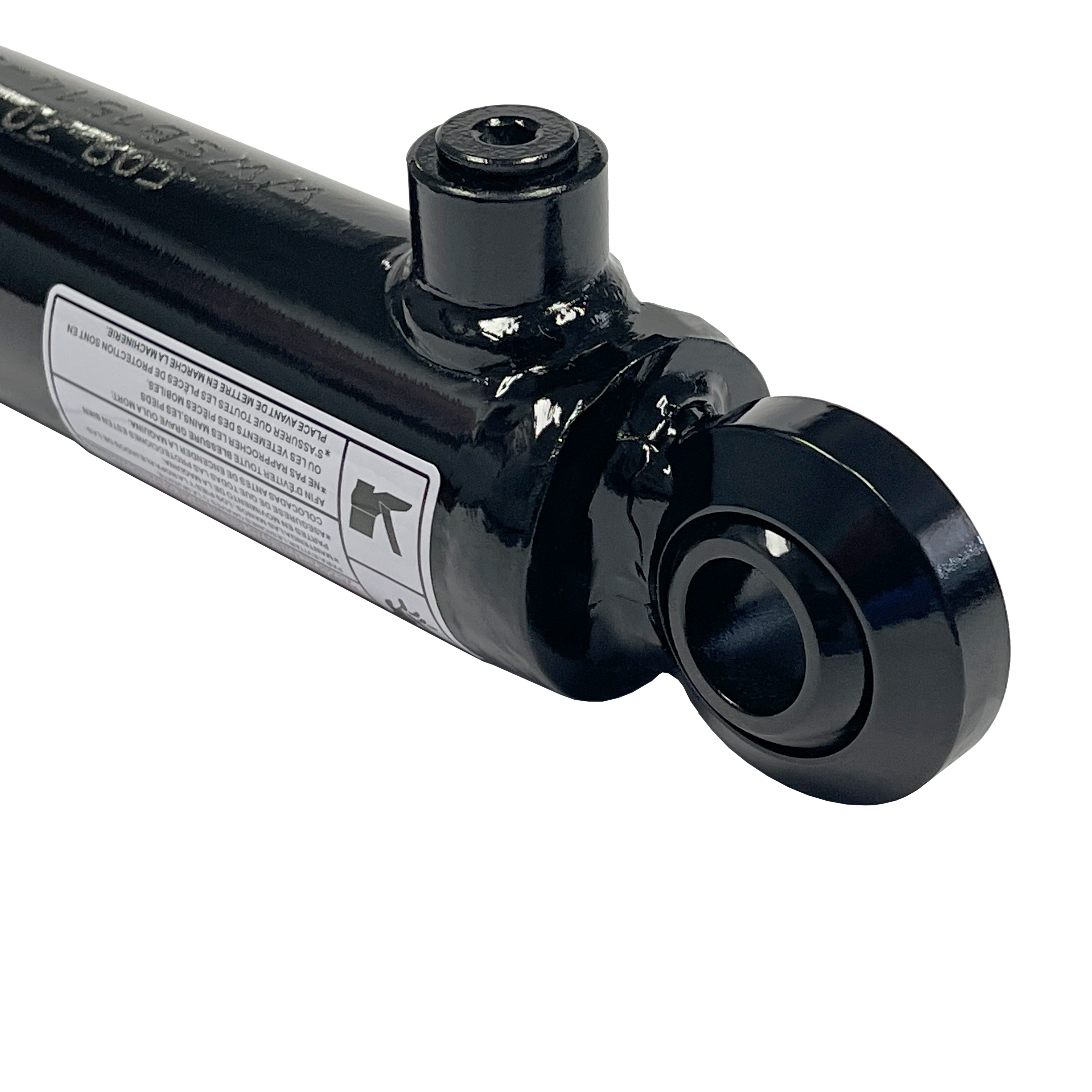 1.5 bore x 16 stroke swivel eye hydraulic cylinder, welded swivel eye double acting cylinder | Prince Hydraulics