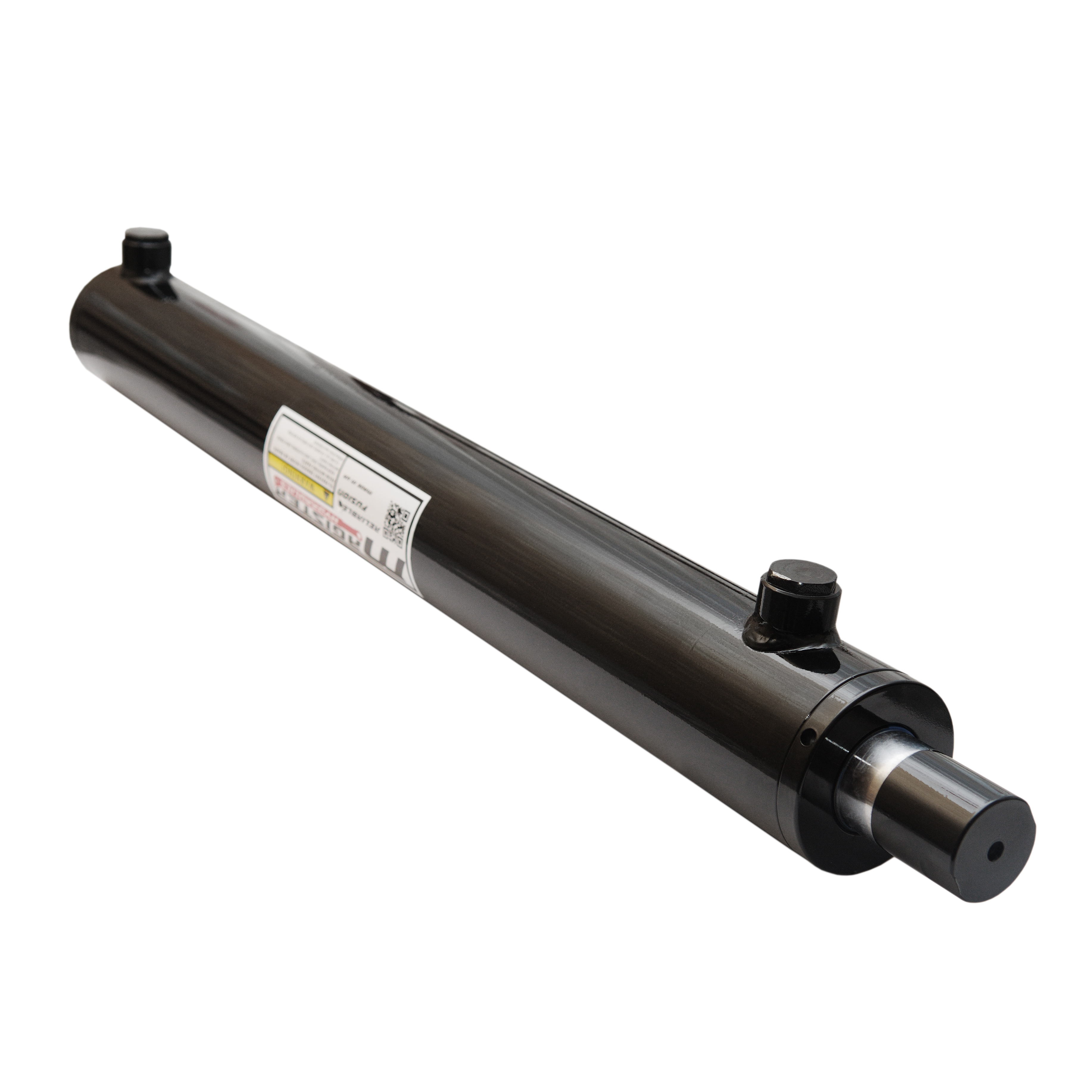 WEN CC2510 Clevis Hydraulic Cylinder with 2.5 Bore and 10-inch Stroke Black 