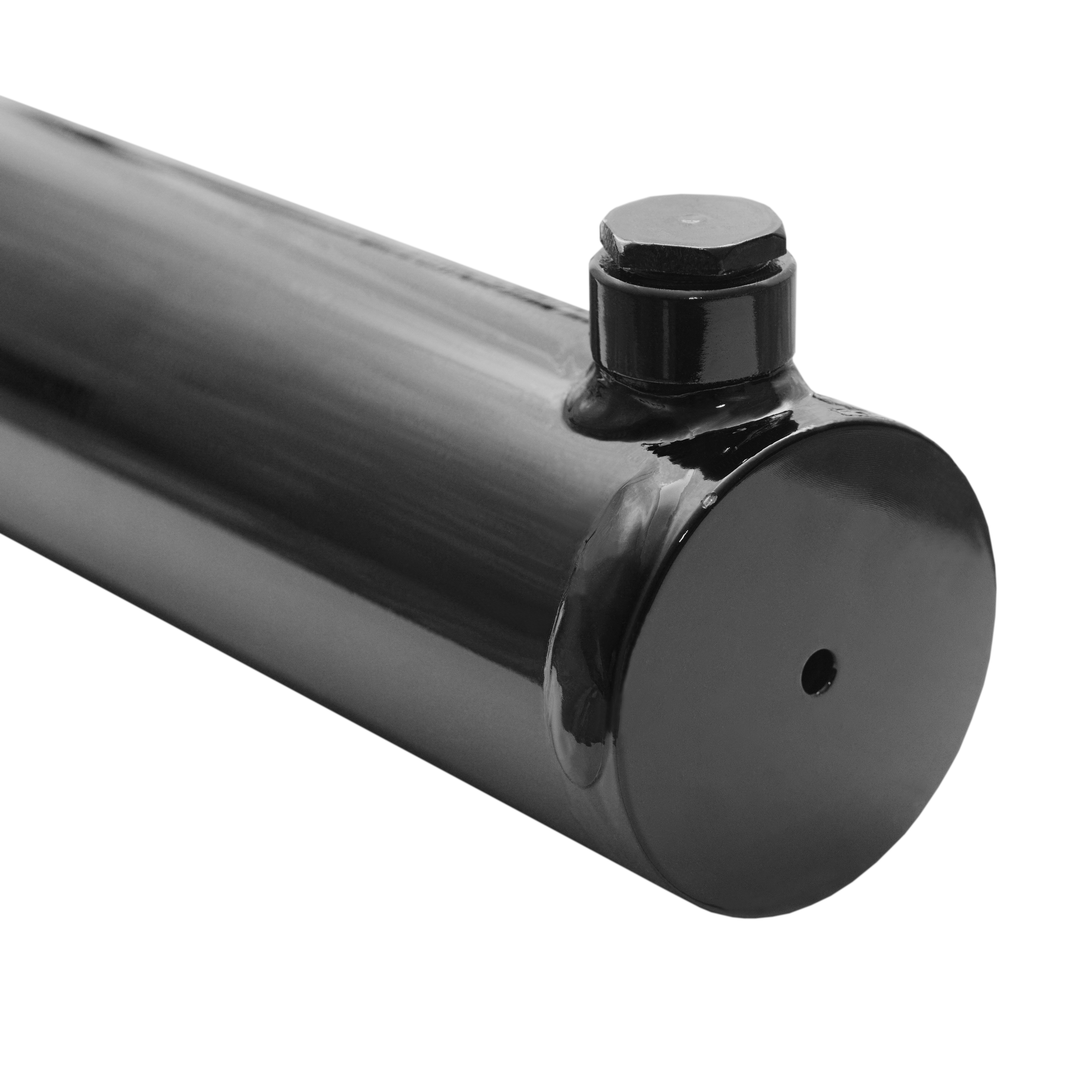 2 bore x 9 stroke hydraulic cylinder, welded universal double acting cylinder | Magister Hydraulics