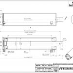 5" bore x 20" stroke hoist hydraulic cylinder drawing