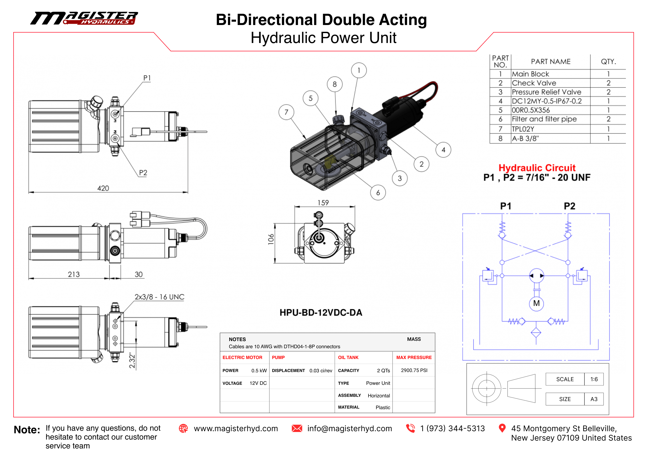 Bi Directional Hydraulic Pump Diagram