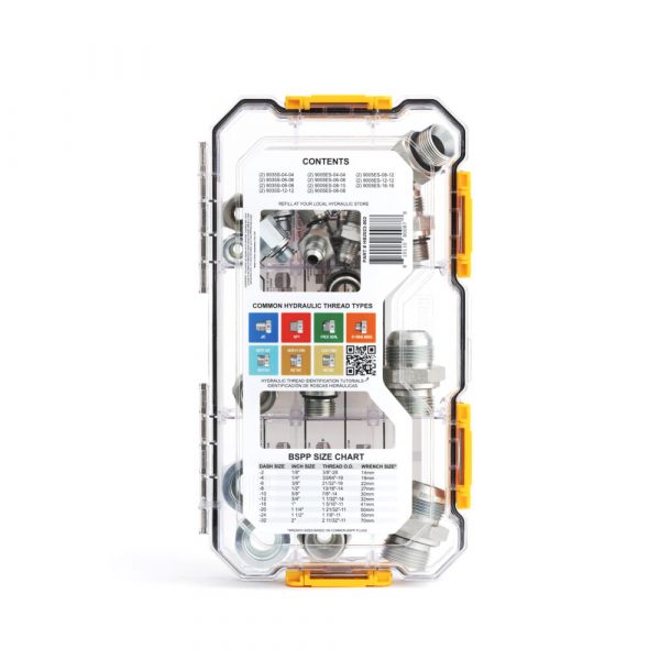Easy Pack BSPP to JIC, NPT (4)
