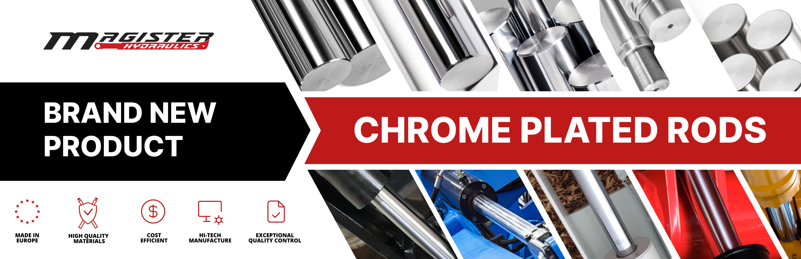 Chrome Plated Rods