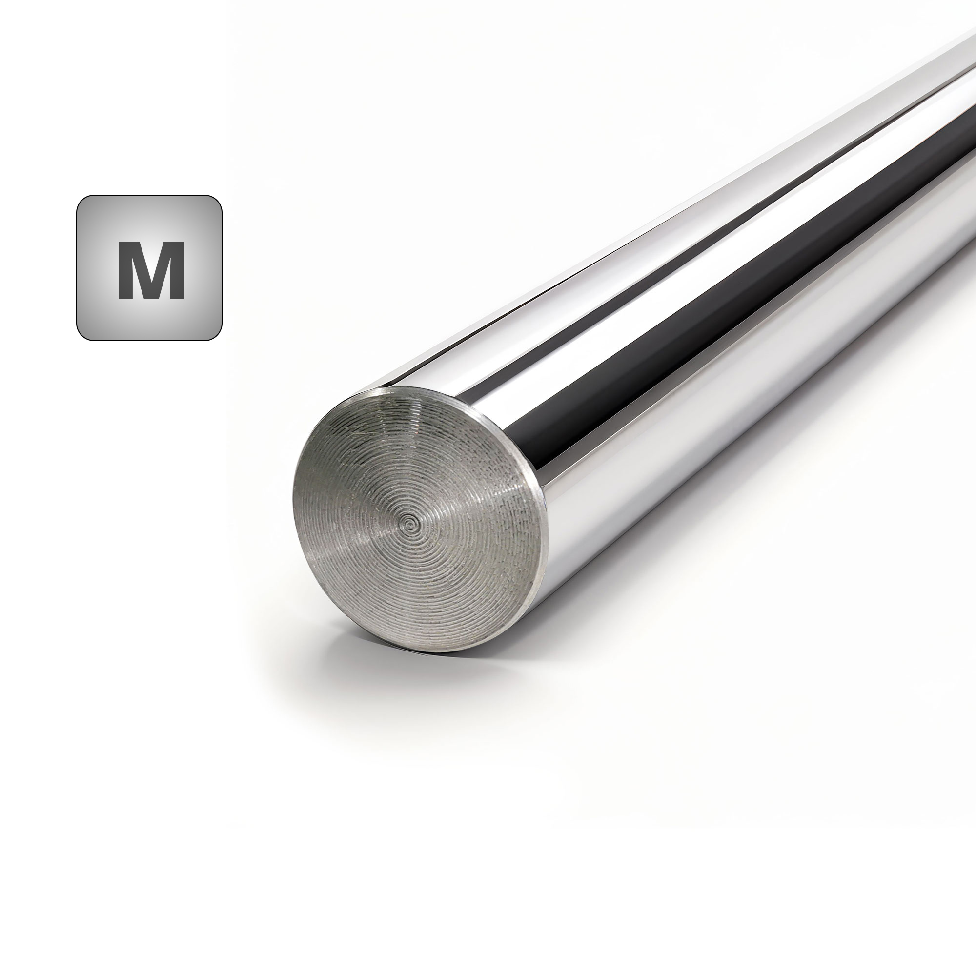 Metric Chrome Plated Rods
