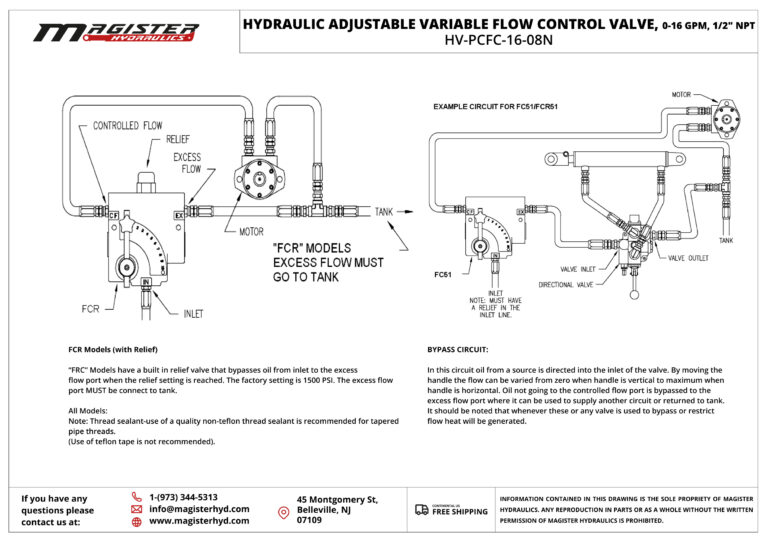 HV-PCFC-16-08N-connection