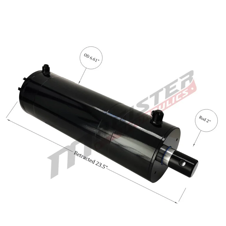 6 in bore x 15.75 in stroke Hydraulic Cylinder for Dump Trailer