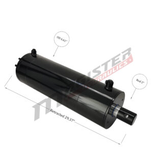 6" bore x 21.5" stroke Dump Hoist Hydraulic Cylinder