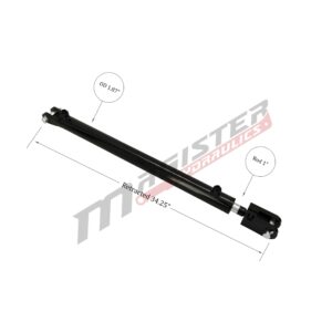 1.5" bore x 24" stroke clevis hydraulic cylinder