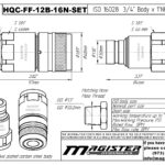 2 HQC-FF-12B-16N-SET (12-1 NPT)
