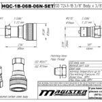 HQC-1В-06B-06N-SET (1В6-3.8 NPT)