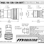 HQC-1В-12B-12N-SET (1В12-3.4 NPT)