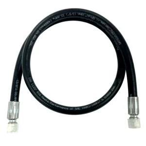 Hydraulic Hose Assembly 3/8" ID x 18" Length, JIC Swivel Female