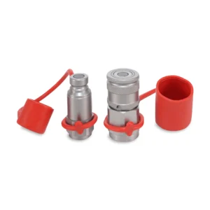 1/4″ Flat Face Hydraulic Quick Couplers Set - 1/4″ NPT Port