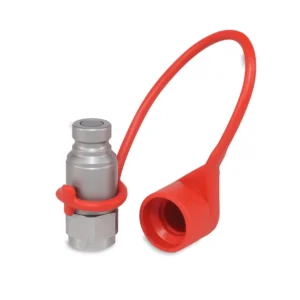 1/4″ Flat Face Hydraulic Quick Couplers Male - 3/8″ SAE Port