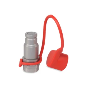 3/8″ Flat Face Hydraulic Quick Couplers Male - 1/2″ NPT Port