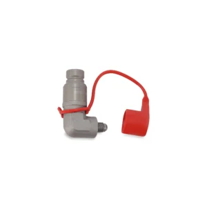 1/2″ 90 Degree Flat Face Hydraulic Quick Couplers Male - 3/8″ JIC Port