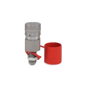 1/2″ Flat Face Hydraulic Quick Couplers Female - 1/2″ JIC Port Bulkhead Mount