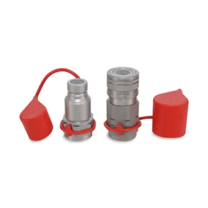 1/2″ Flat Face Hydraulic Quick Couplers Set - 1/2″ NPT Port