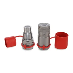1/2″ Flat Face Hydraulic Quick Couplers Set - 1/2″ SAE Port