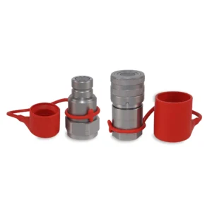3/4″ Flat Face Hydraulic Quick Couplers Set - 3/4″ NPT Port