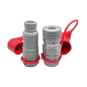 1/2″ Flat Face Connect Under Pressure Hydraulic Quick Couplers Set - 3/4″ SAE Port