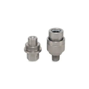 1/4" 10000 PSI High-Pressure Hydraulic Quick Connect Coupler Set - 1/4" NPT Port