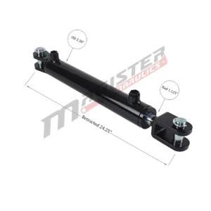 2" bore x 14" stroke ag clevis hydraulic cylinder