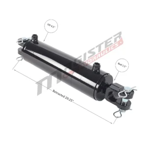 4" bore x 8" ASAE stroke ag clevis hydraulic cylinder