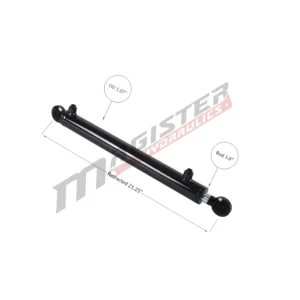 1.5" bore x 14" stroke swivel ball hydraulic cylinder