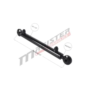 1" bore x 10" stroke swivel ball hydraulic cylinder